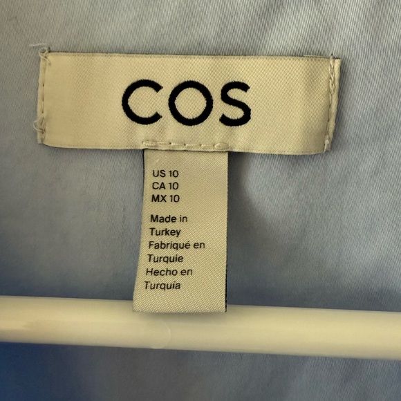 COS Sky Blue Casual Women’s Shirt - Picture 5 of 10